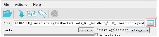 bootloader-host-Select firmware file