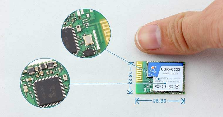 Small size wifi module