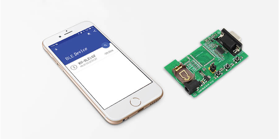 BLE module Matched BLE evaluation board and Bluetooth debugging assistant for Android and IOS