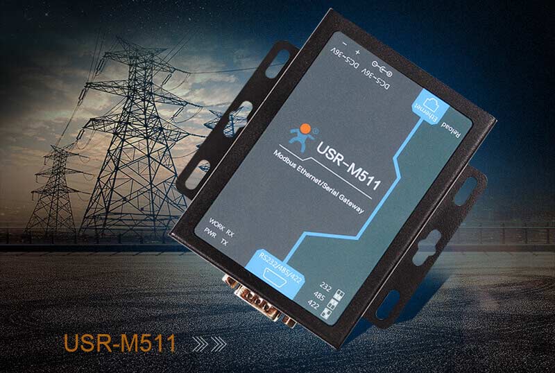 Modbus Gateway, Modbus RTU to TCP, M511 provides a flexible method to control and monitor Modbus RTU/ASCII devices.