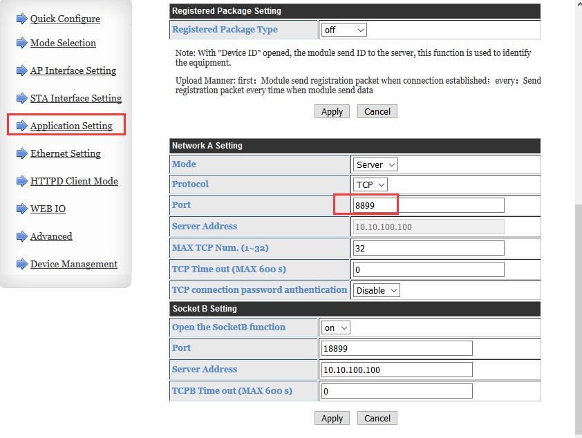 Wi-Fi Series modbus RTU to modbus TCP, make PC join the wifi of module