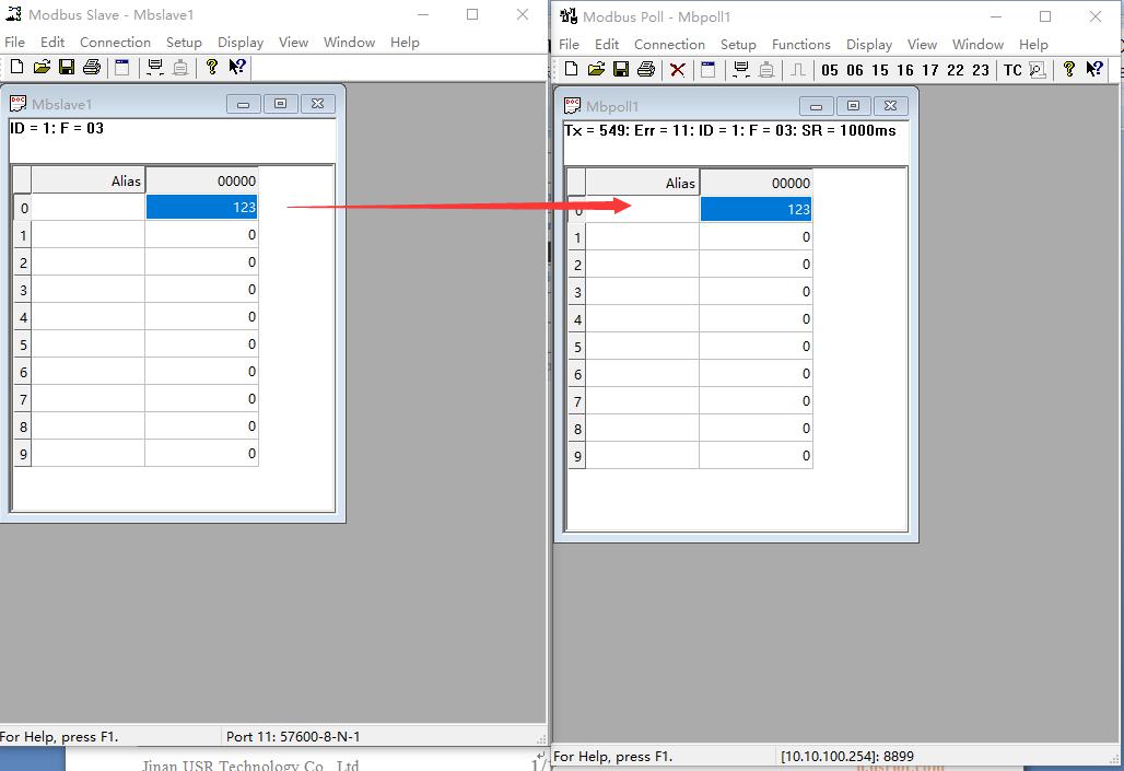 Wi-Fi Series modbus RTU to modbus TCP, save and restart module