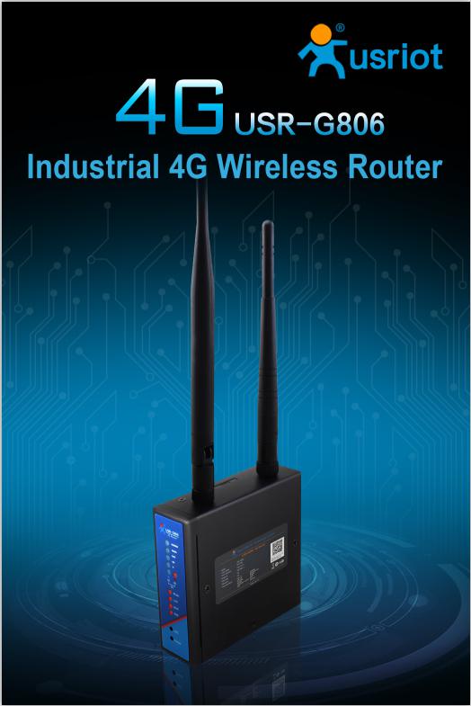 USR-G806 Industrial 4G Wireless Router