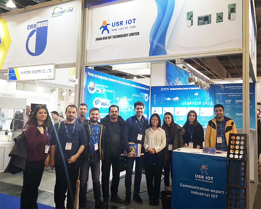 USRIOT was attended 17th Embedded World 2019 Exhibition & Conference