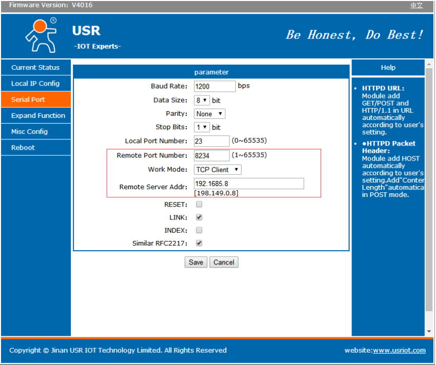 tcp client