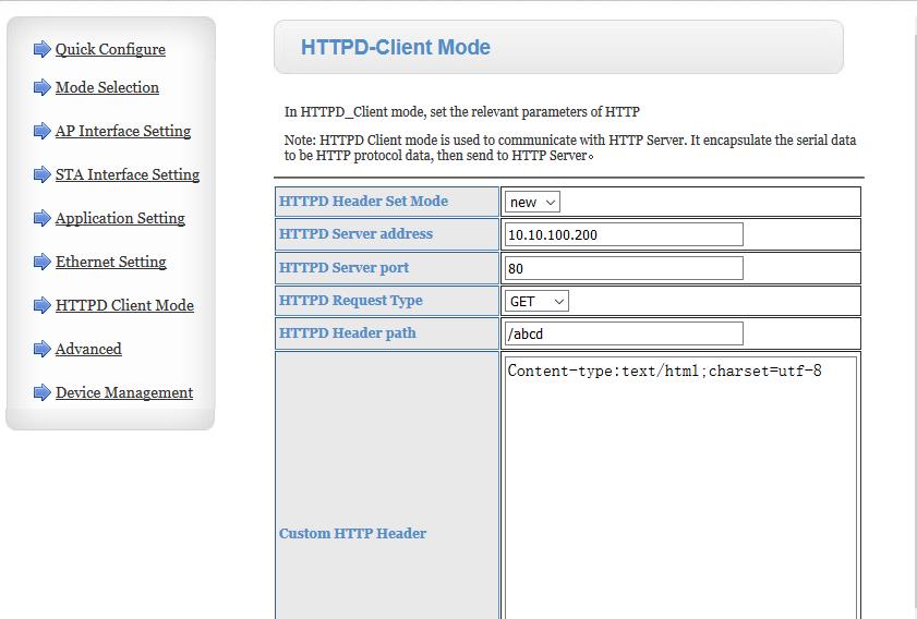 httpsD Client Mode