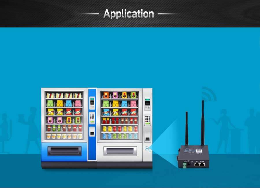 Self-service terminal transmission