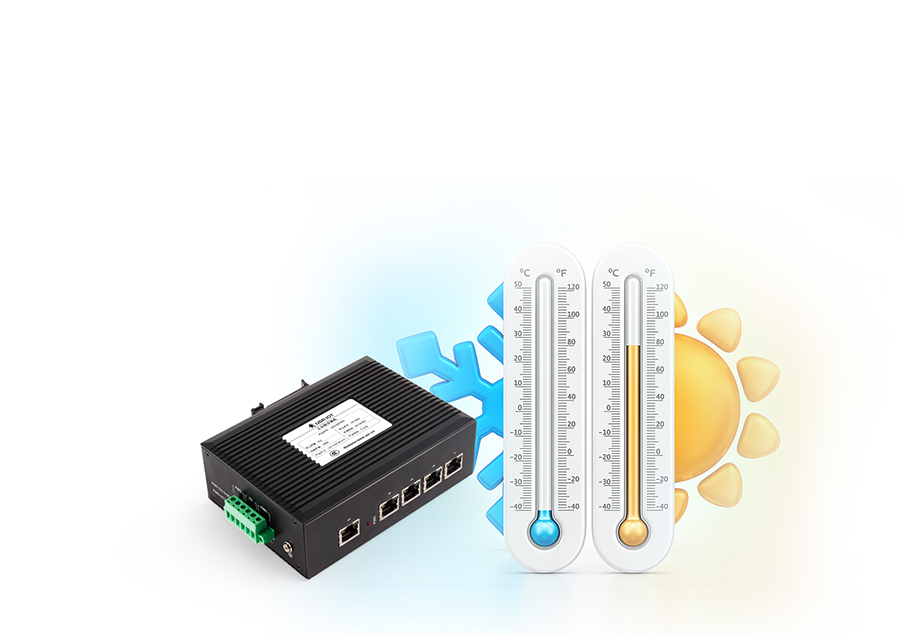 Industrial Design: Ethernet switch USR-SDR050