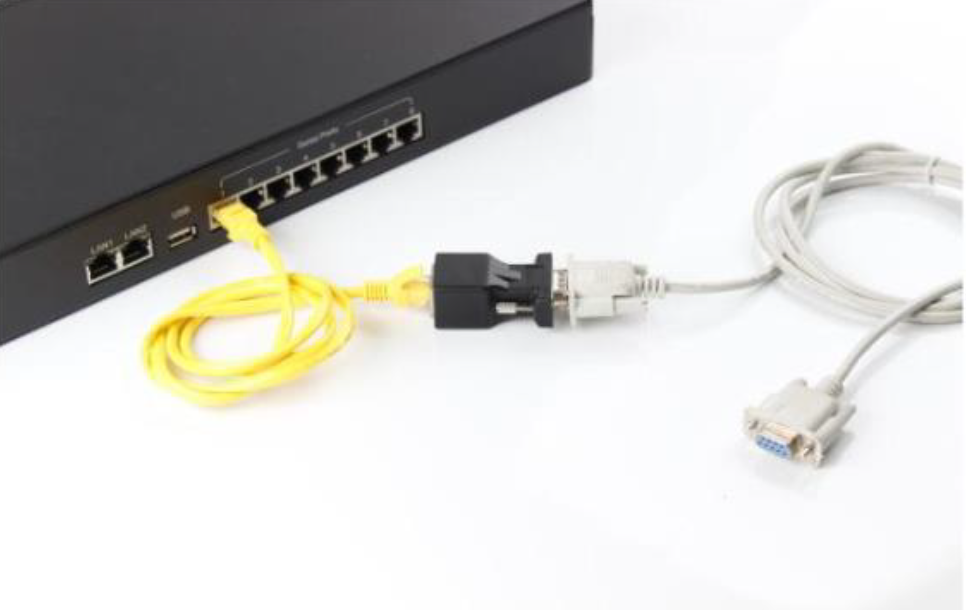 serial port connection between N668 and PC