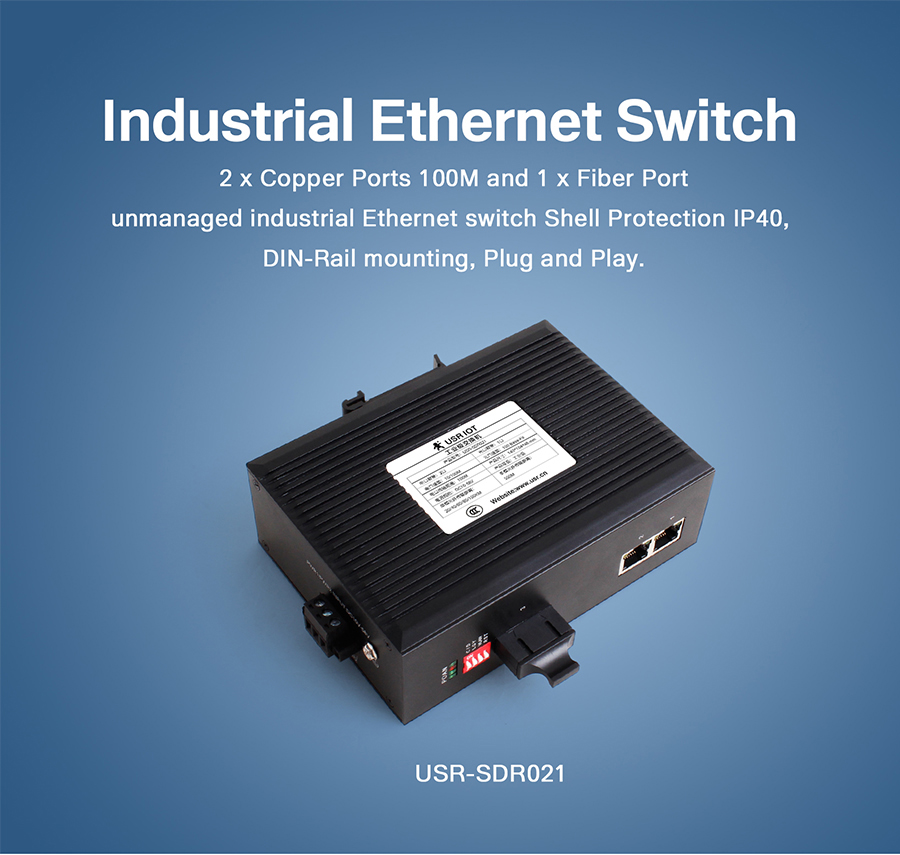 industrial ethernet switch USR-SDR021