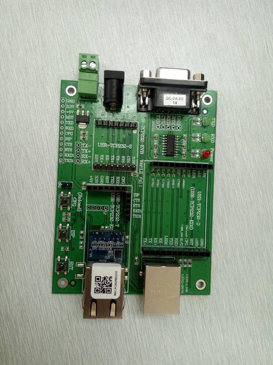  serial device server of USR-K7: 1 UART to Ethernet interface