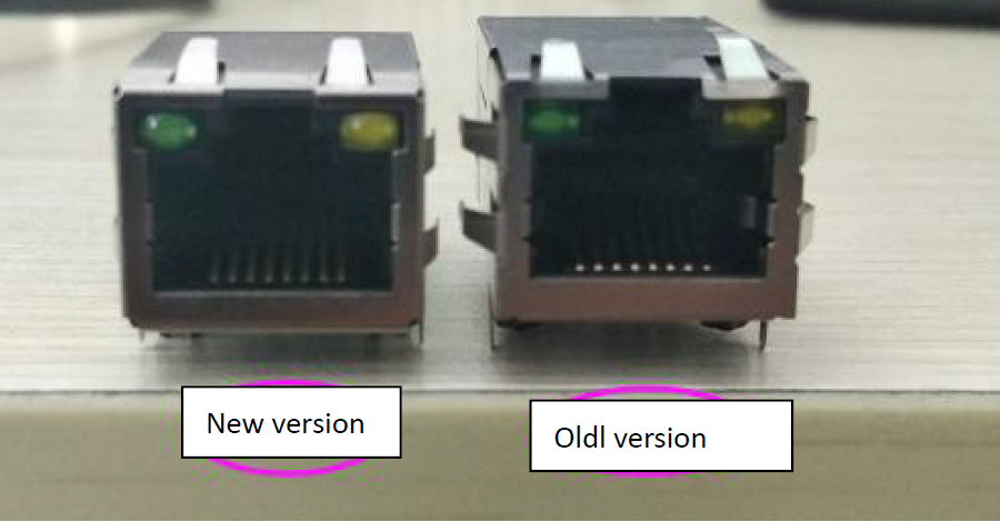 Front view: Difference between K7 K6 and USR-K3 K2 Version