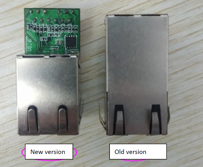 Top view: Difference between K7 K6 and USR-K3 K2 Version