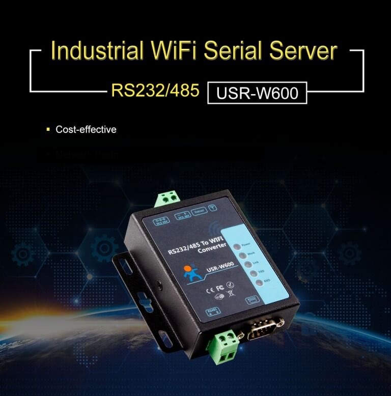 industrial WiFi Serial Server USR-W600