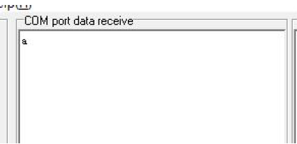 How to use the AT command: the module return an 'a' 