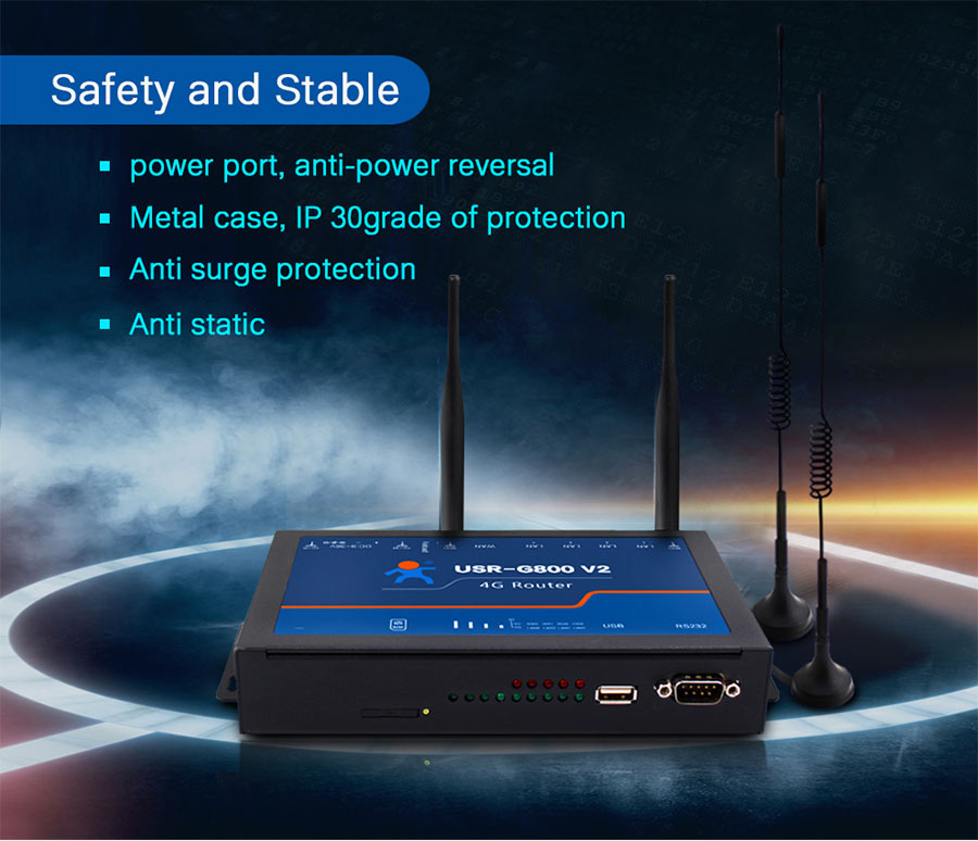 4G LTE Router USR-G800 V2