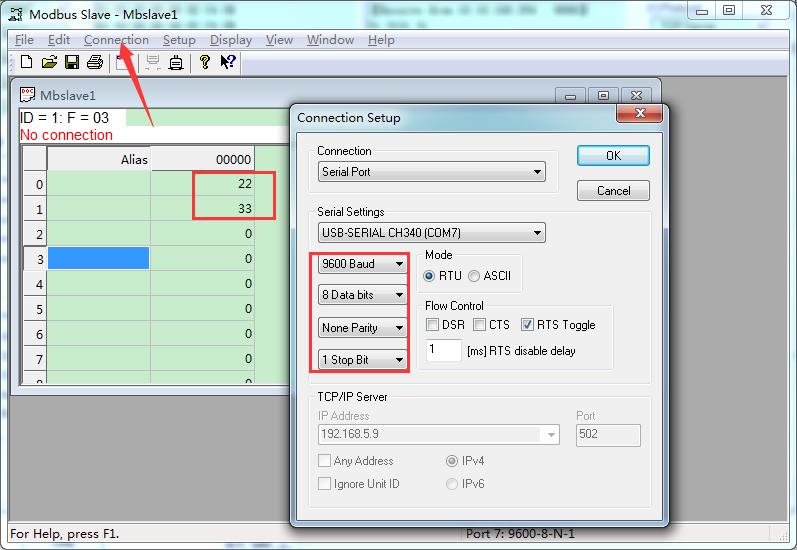 How to use network IO424