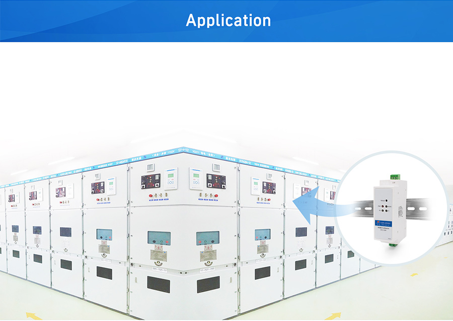 USR-DR302 Din Rail Serial RS485 to Ethernet TCP IP Server Module Ethernet Converter  Modbus RTU to Modbus TCP unit