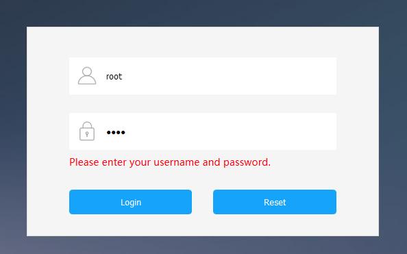 Router Initial Value