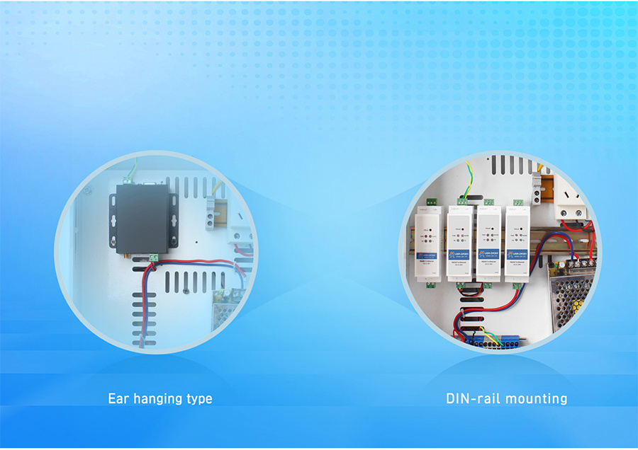 DIN-Rail mounting feature