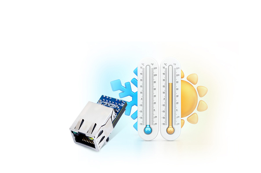 Industrial-grade Design for Ethernet module USR-K5