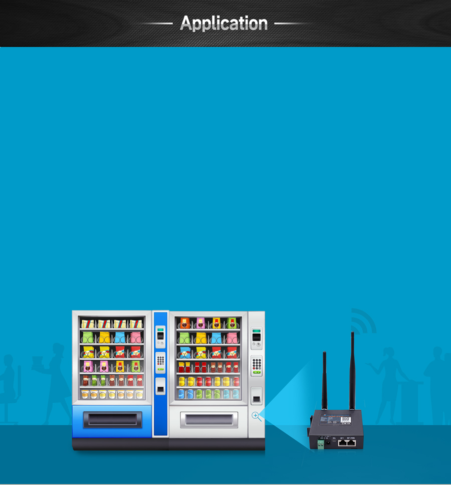 Self-service terminal transmission