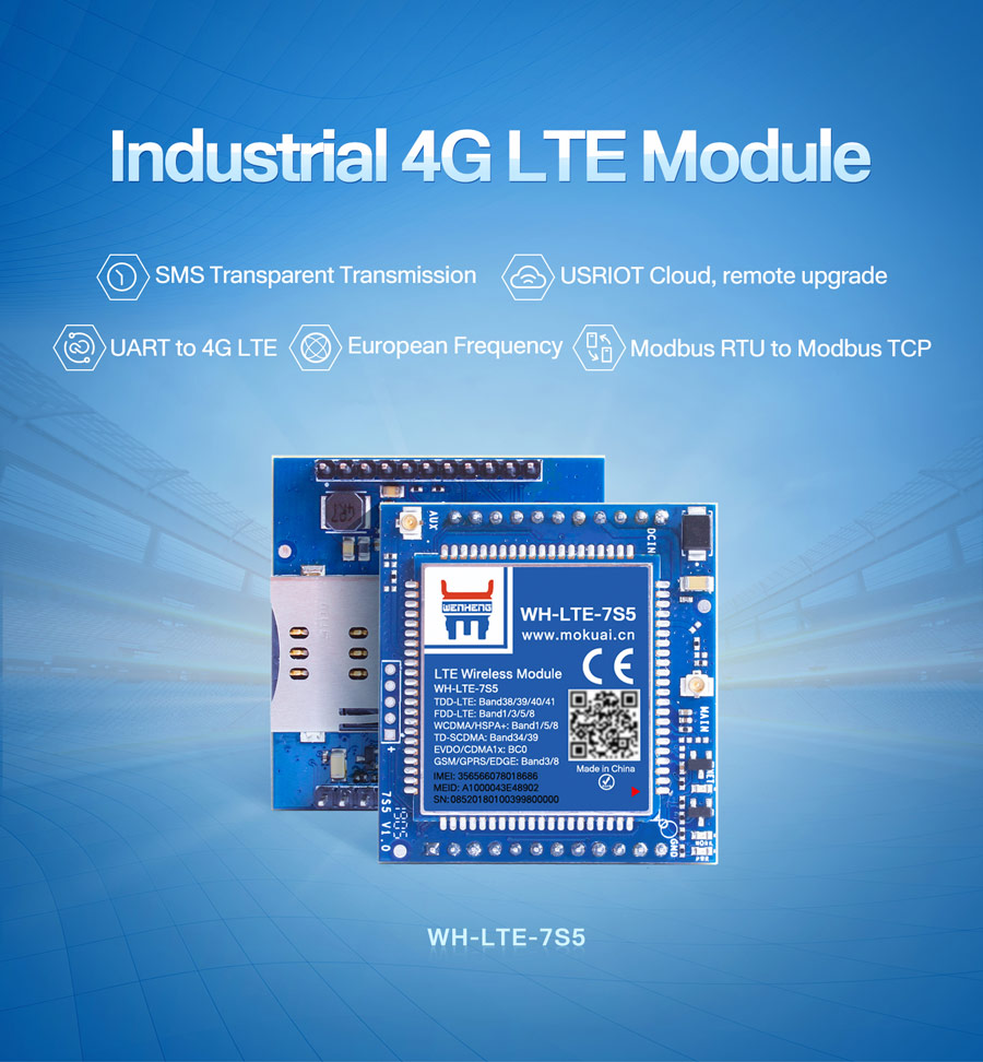 4G LTE Modules Embedded Modems Embedded Serial Celluar Modems