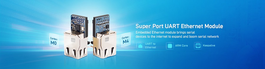 ethernet modules, embedded serial to ethernet USR-K5, USR-K6, USR-K7