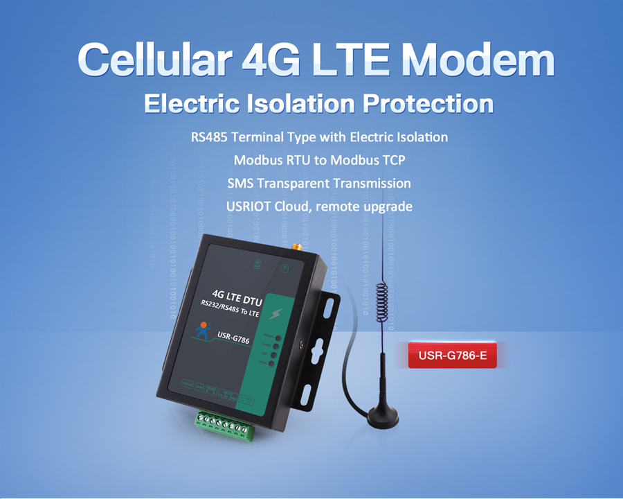 Modem Industrial 4G LTE Cellular Modems with European bands