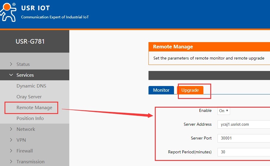 How to Restart the Industrial Modem USR-G781 Remotely