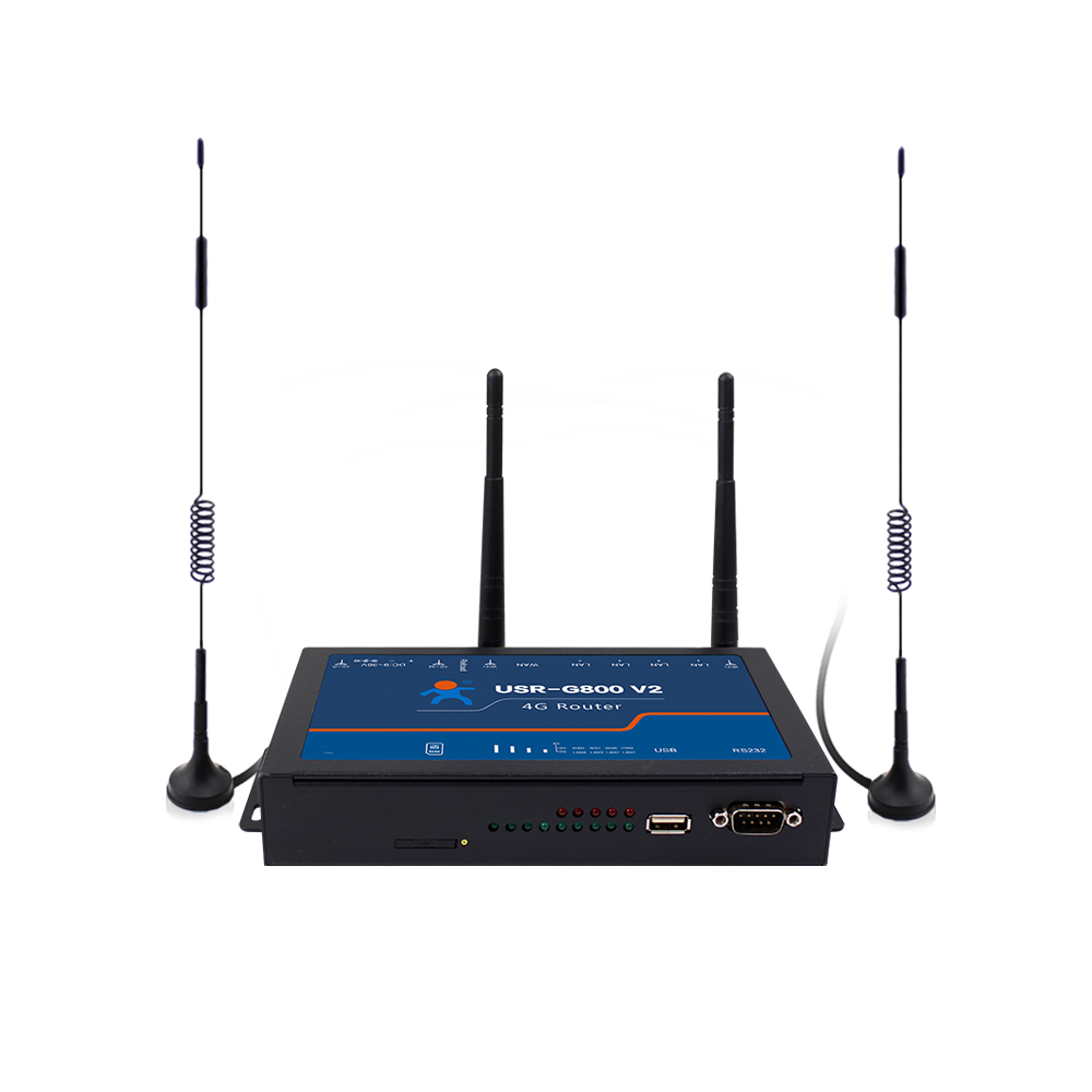 Industrial 5G Cellular Router with Dual SIM Cards and RS232/485