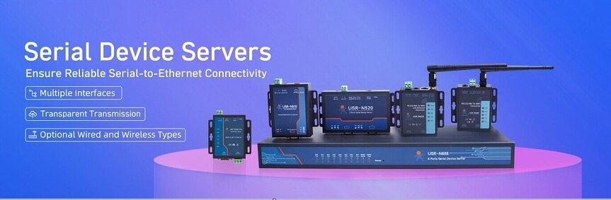 Serial to Ethernet converters