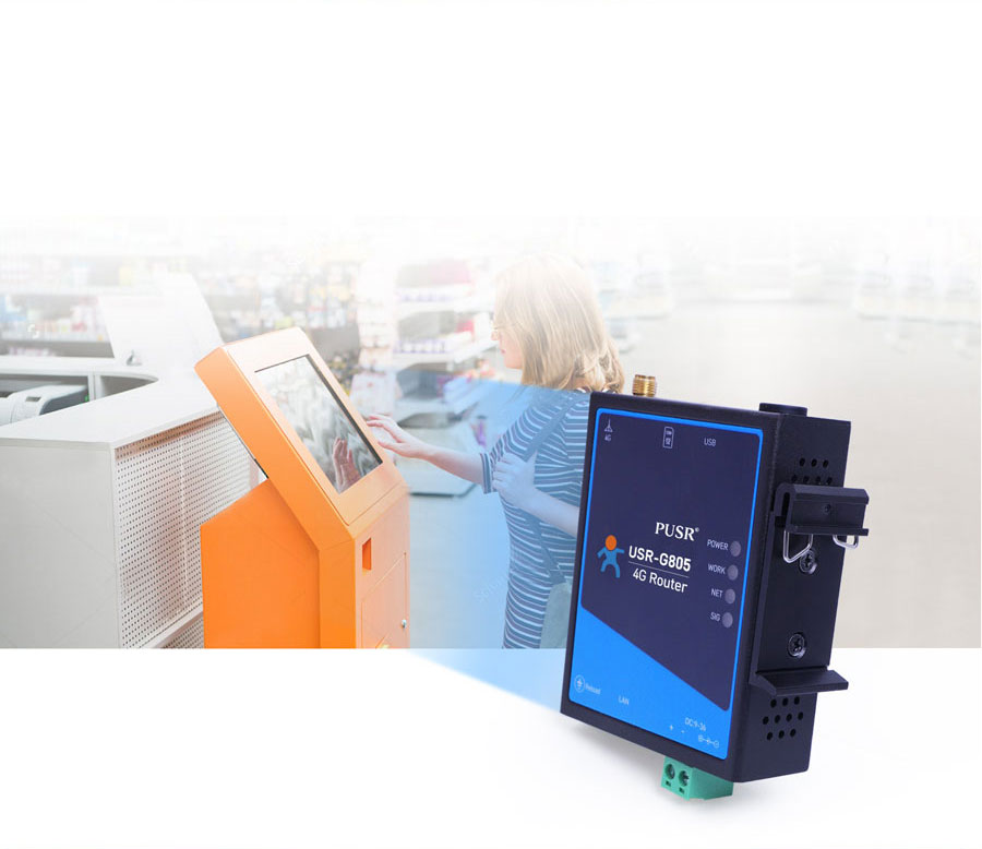 Mini industrial 4G cellular router Faster access and faster speed
