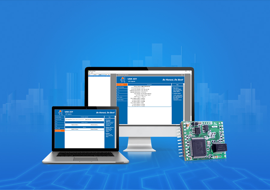 3-TTL to Ethernet Modules/Embedded UART to Ethernet Module USR-TCP232-ED2