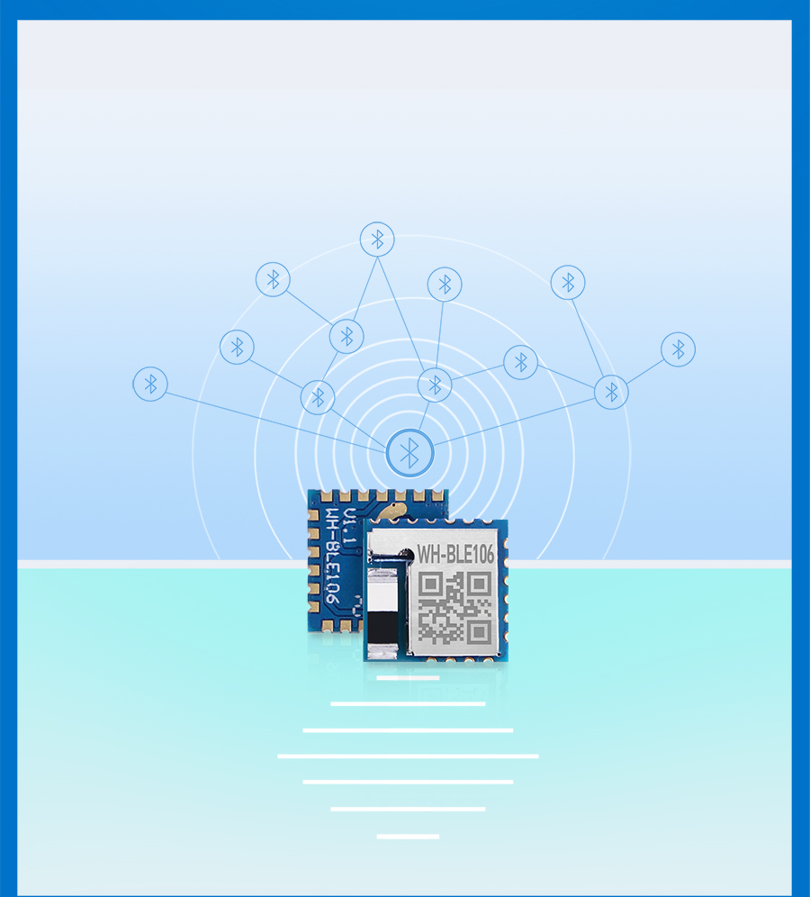 Industrial low power bluetooth module WH-BLE106