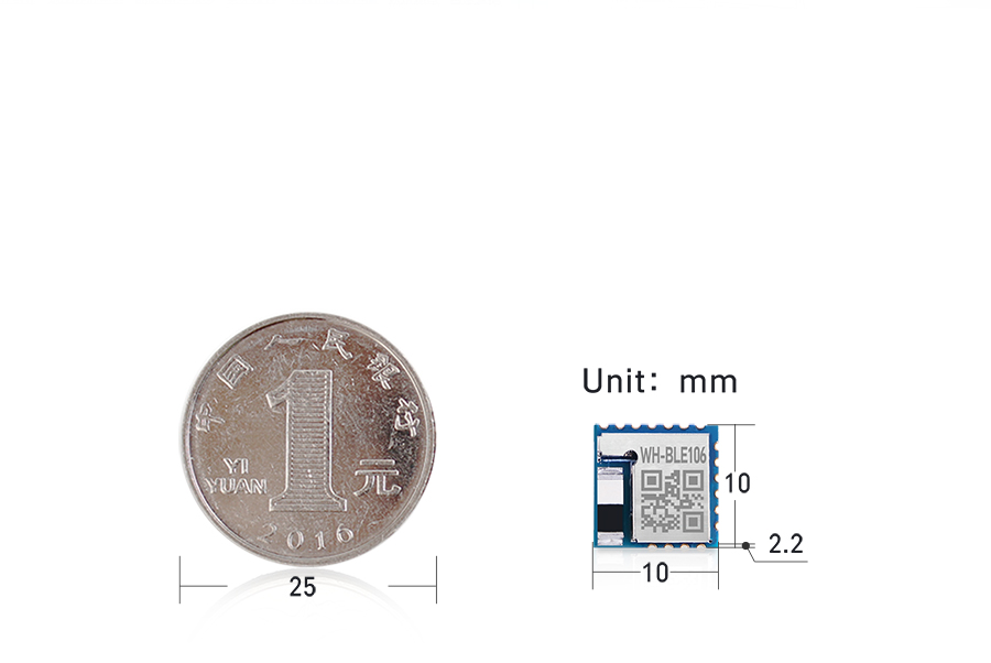 Industrial low power bluetooth module WH-BLE106