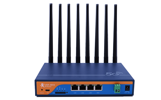 Industrial 5G Routers | 5G Industrial Gigabit Cellular Router USR-G810 | Industrial 5G cellular router