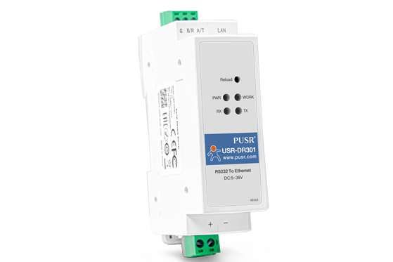 DIN-Rail RS232 to Ethernet Converters | Cost Effective Serial Device Servers