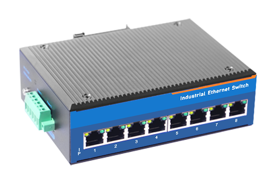 USR-ISG series switches have 5, 8, 16 electrical ports, and PoE ports. Compatible with 10/100/1000Mbps rate, with -40°C~85°C operating temperature, compact size, all metal case, with IP40 protection level