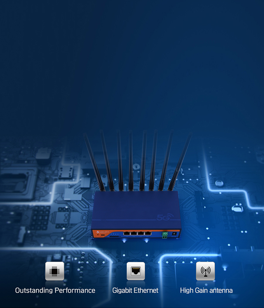 5G Industrial Cellular Router USR-G810