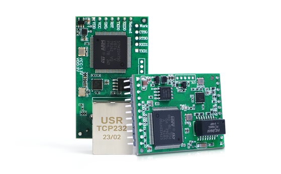 Embedded UART to Ethernet converter| Serial to Ethernet Converter Modules| 2-TTL UART