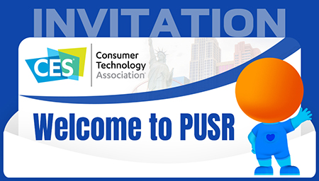 Pusr is waiting for you at the CES exhibition