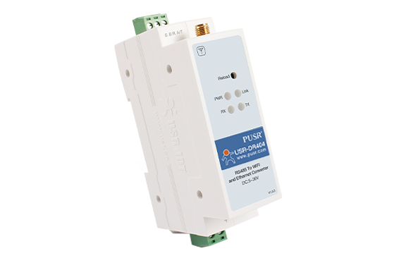 DIN-Rail RS485 to WiFi Converters | RS485 to 802.11 a/b/g/n WLAN Serial Device Servers