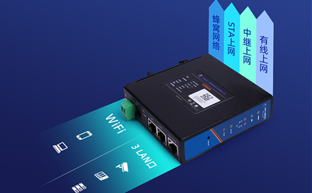 Industrial router multi-mode networking