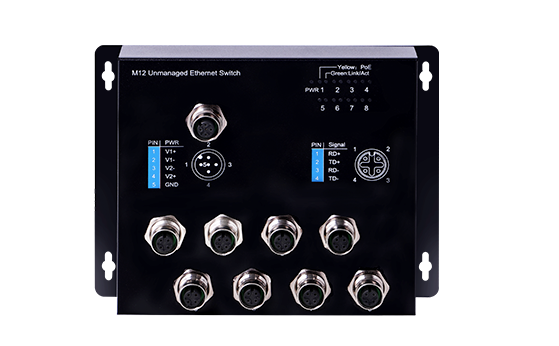M12 Series - Gigabit Industrial Switch