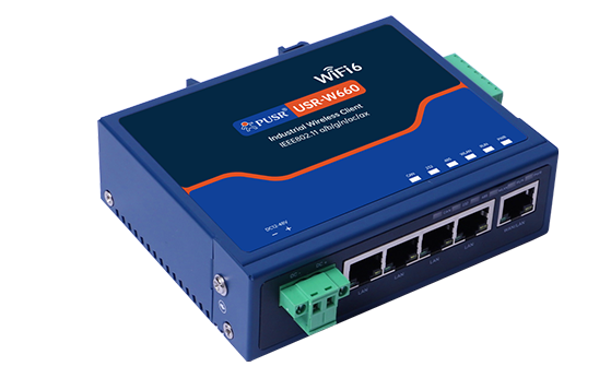 Industrial WiFi 6 Wireless Client