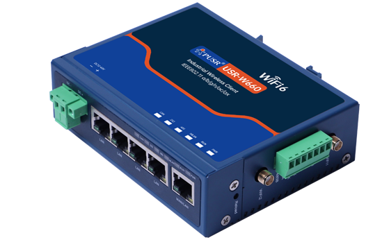 Industrial WiFi 6 Wireless Client